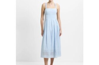 Abana Biton Broderie Dress