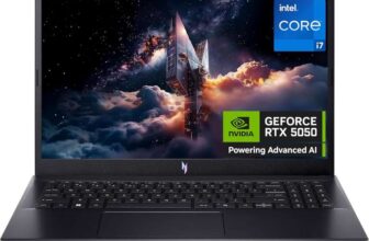 Acer Nitro V 15 ANV15-52 15.6 FHD 165Hz i7-13620H RTX 5050 16GB RAM 512GB SSD No OS Spanish QWERTY Laptop Free Assassins Creed Shadows