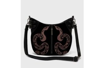 Adder Bag Black/Mauve