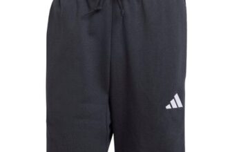 Adidas Mens Essential Three Stripes French Terry Short