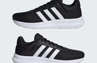Adidas mens LITE RACER 4.0 SHOES (Various sizes free delivery for members)