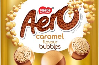 Aero Bubbles Caramel Flavour Chocolate Sharing Bag 92g