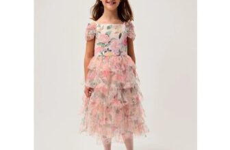 Agnes Floral Print Ruffle Tier Dress Multi