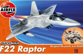 Airfix QUICKBUILD Model Aircraft Kits – J6005 F22 Raptor
