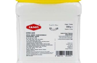 Aksoy Citric Acid Food Grade 1250gr, Non-GMO, Anhydrous – £2.69 S&S
