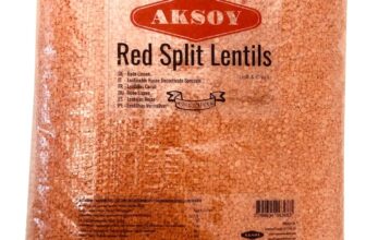 Aksoy Premium Quality Red Split Lentils 5KG