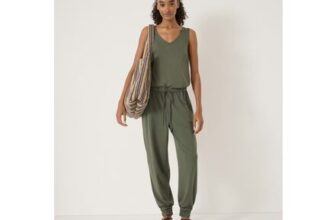 Alexa Harem Sleeveless Jersey Jumpsuit