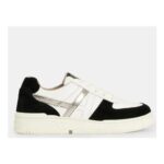 All Saints Black/White Vix Suede Sneakers ( Size 3 Only )