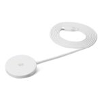 Amazon Basics 25w Qi2.2 Certified Wireless Charger, Magsafe Compatible – White/Black