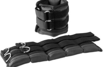 Amazon Basics Adjustable Ankle & Wrist Weights – 1.13kg Each, Set of 2 – £9.28 S&S (Prime Deal)