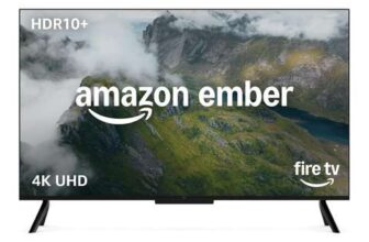 Amazon Ember 43 4-Series with Fire TV (newest gen), 4K Ultra HD smart TV with Alexa Remote, HDR10, fast processor, Dolby Audio