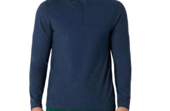 Amazon Essentials Mens Lightweight Quarter-Zip Hoodie – Black XL / XXL Navy £8.13 / Small Navy £6.90 (Prime Members)