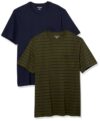 Amazon Essentials Mens Pocket T-Shirt – Pack of 2 Navy/Olive XL