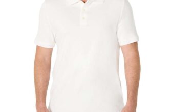 Amazon Essentials Mens Slim Fit Interlock Polo Shirt size XL