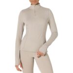 Amazon Essentials Womens Active FormFlex Buttery Soft Slim Fit Quarter Zip Long Sleeve Pullover Jacket Size L – Free C&C