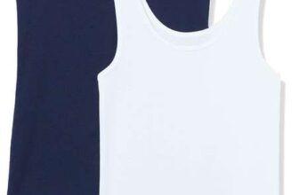 Amazon Essentials Womens Slim-Fit Vest, Pack of 2
