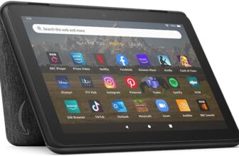 Amazon Fire HD 8 tablet cover Only compatible with 12th-generation tablet (2022 release), Black