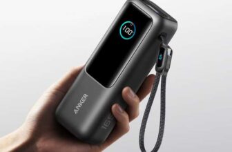 Anker Laptop Power Bank (25K, 165W, Built-In and Retractable Cables)