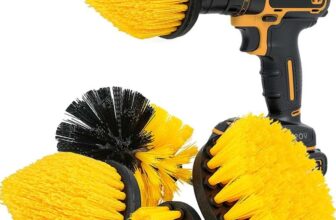Aongray 4 Pack Drill Brush 1/4 Power Scrubber Attachment Kit – sold by Aongray FBA (Prime Deal)