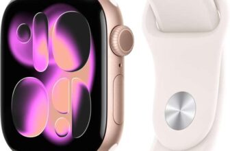 Apple Watch Series 11 GPS 42mm Smartwatch with Rose Gold Aluminium Case S/M (Prime Day Deal)