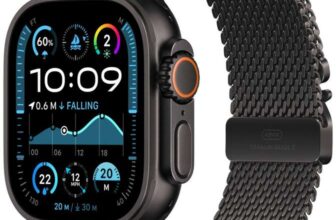 Apple Watch Ultra 2 2024 49mm Black Titanium Milanese Loop Free C&C