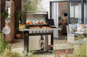 Argos Home Deluxe 6 Burner Gas BBQ