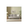 Argos Home Dippy Velvet 3-Seater Sofa Natural