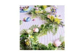 Argos Home Floral and Egg Easter Garland