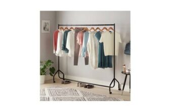 Argos Home Heavy Duty 6 Feet Wide Clothes Rail – Black708/7394