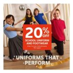 Argos Tu Clothing 20% Off School Shoes & Uniforms From £2.40 Free C&C