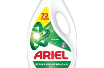 Ariel Washing Liquid Laundry Detergent, 72 Washes, £5.83/£5.22 S&S)