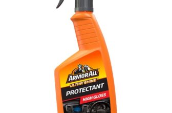 Armor All Gloss Interior Protectant Spray Restores Shine & Colour, UV Protection, Dash, Trim & Vinyl Safe 500ml