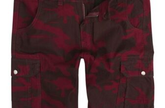 Army Vintage Shorts Shorts Red by RED by EMP