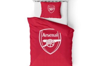Arsenal F.C. Essential Single Duvet & Pillowcase Bedding Set