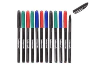 Assorted Ballpoint Pens 12 Pack