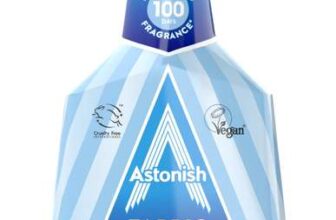 Astonish Fabric Refresher Spray for Freshening Clothes, Curtains, Carpets and Fabrics, 750ml, Blue