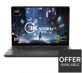 Asus Zephyrus G 14 Gaming Laptop – 14in WQXGA, GeForce RTX 5070, AMD Ryzen 9, 32GB RAM, 1TB SSD – Grey (with code)