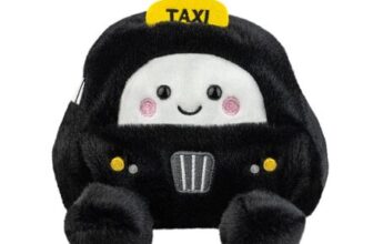 Aurora Palm Pals Freddie Black Taxi Soft Toy