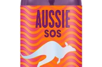 Aussie SOS Heat Defence Leave In Spray 100ml to Detangle and Protect Against Heat While Keeping Hair Hydrated for 100 Hours. Infused with Australian Superfoods. Vegan Formula