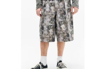 BDG Bobbi Camo Watercolour Shorts