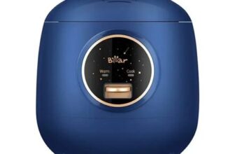 BEAR Rice Cooker DFB-B12W1 1.2L Nonstick Pot One-Button