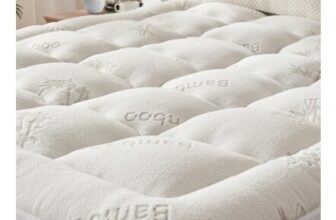 BEDLORE Mattress Topper Double Bed Viscose Derived from Bamboo