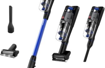 BISSELL PowerClean FurFinder, Cordless Vacuum Cleaner, 200W Motor, FurFinder Headlights, Tangle Free Brush Roll, Vacuum Cleaner, Self-standing, HEPA-filter, 2000 mAh removable battery, 40 min, 4089E