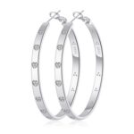 BMMYE Sterling Silver Hoop Earrings