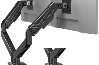 BONTEC Dual Monitor Stand for 15-34 Inch Screens – with Prime – Sold by bracketsales123 FBA
