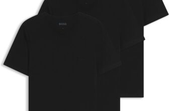 BOSS Mens 3 Pack T-Shirts Short Sleeve Cotton
