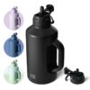 BOTTLE Insulated 1.8L Water Bottle Straw Dual-use Lid. Various colours – Vacuum Stainless Steel. Sold By BottleBottle FBA. Prime Deal