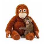 BRTNUP Punch Monkey Plush 66cm with Attachable Hands and Feet
