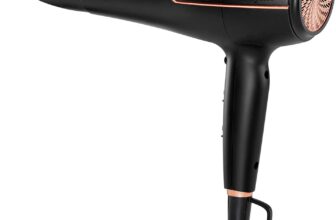 BaByliss Super Power Hair Dryer – Ultra-Fast 2400W Air Flow, Ionic Frizz-Control, Salon-Grade AC Motor, 3 Heat & 2 Speed Settings, Black, 5240U