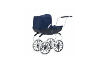 Baby Chic Bella Rosa Windsor Carriage Doll Pram